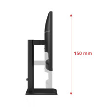 LCD monitorius, AOC, 27 colių, 2560 x 1440 pikselių, „Quad HD“, natūralus kraštinių santykis 16:9, LED, plokščias, Q27E4