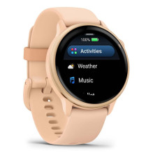 SMARTWATCH VIVOACTIVE 6 / PINK DAWN 010-02985-03 GARMIN