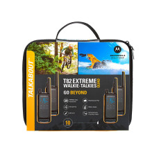 Motorola TALKABOUT T82 Extreme Quad nešiojamų PMR radijo stočių rinkinys (4 vnt.) + dovanų lipnus padėklas