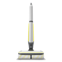 Vacuum Cleaner, KARCHER, Dry&amp;wet, Electric broom, White / Black / Yellow, Bagless, Battery, 4.3 kg, 1.055-701.0