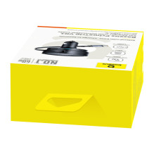 Baseus PrimeTrip VR1 60W USB-A USB-C Car Charger with Retractable USB-C Cable - Black