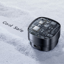 Baseus PrimeTrip VR1 60W USB-A USB-C Car Charger with Retractable USB-C Cable - Black