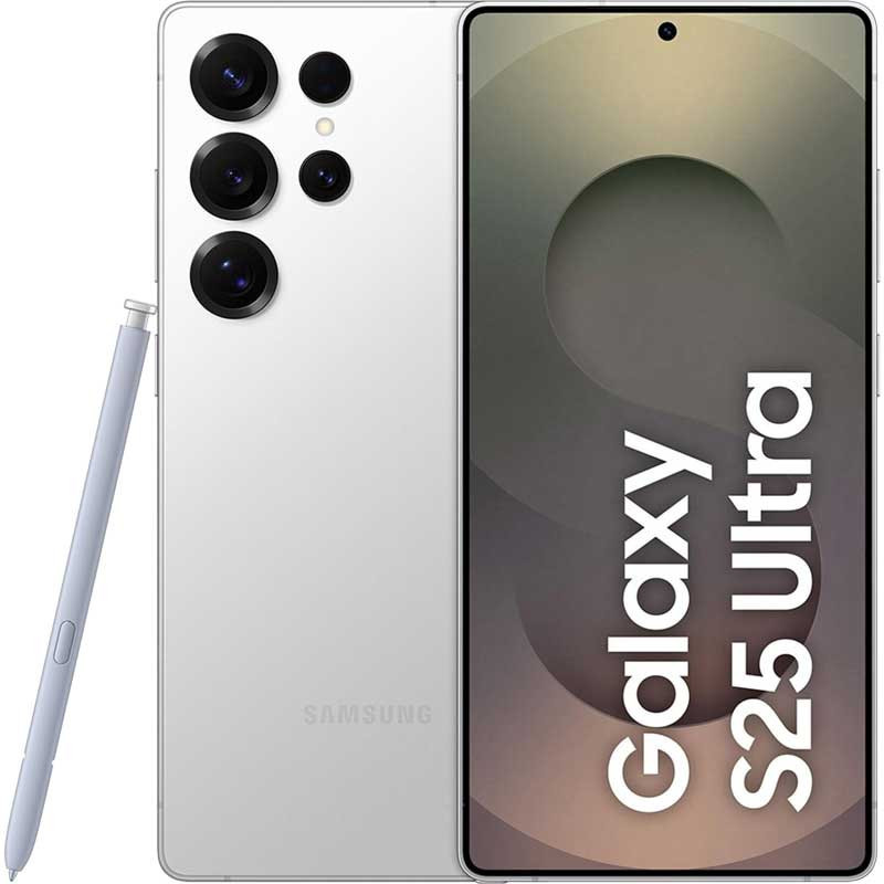 Samsung Galaxy S25 Ultra Dual SIM 12GB RAM 512GB Titano baltas sidabrinis DE