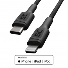 Green Cell Cable GC Power Stream USB-C - Lightning 100 cm with Power Delivery (Apple MFi Certified)