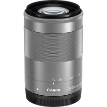 Canon EF-M 55-200mm f / 4.5-6.3 IS STM (Silver)