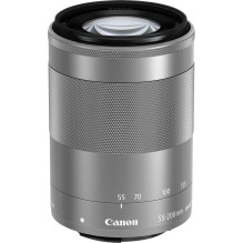 Canon EF-M 55-200mm f / 4.5-6.3 IS STM (Silver)