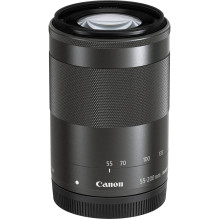 Canon EF-M 55-200mm f / 4.5-6.3 IS STM (Black) - (white box)