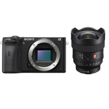 Sony A6600 + 14mm F1.8 GM (Black), (ILCE-6600 / B), (α6600), (Alpha 6600) (SEL14F18GM)