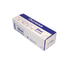 CHIRANA® 2-part disposable syringes with needles (20 ml with needle 0.80 x 40 mm (21 G x 1 1 / 2') ) - 80pcs / 1box