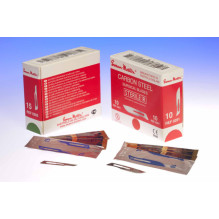 Swann-Morton CARBON STEEL Surgical Knives (Scalpels) No.11 - 100pcs / 1box