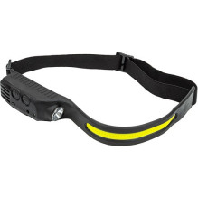 Headlamp COB +XPE, with motion sensor, 350lm, IPX4, USB-C
