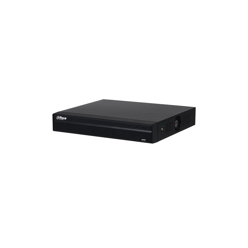 IP recorder 8 cam., 4K 12MP, 1HDD, 8 PoE, 160Mbps, H.265 / H.264, IVS