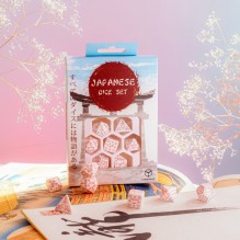 Japanese Cherry Blossoms Petals Dice Set