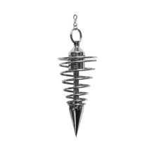 Lo Scarabeo Deluxe Silver Spiral Pendulum