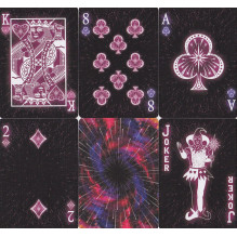 Bicycle Stargazer Falling Star Žaidimų Kortos