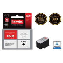 Ink Cartridge - Activejet AC-37R Black 12 ml