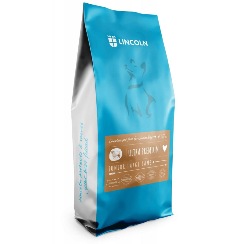 Dry Dog Food - Lincoln Ultra Premium Junior Large Lamb 12 Kg