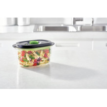 Food Container - FoodSaver FFC022X Oval 1.2 L, Black
