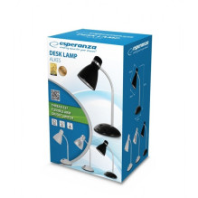 Stalo Lempa - Esperanza ELD113S E27 12W LED Lankstus Rankos Sidabrinė