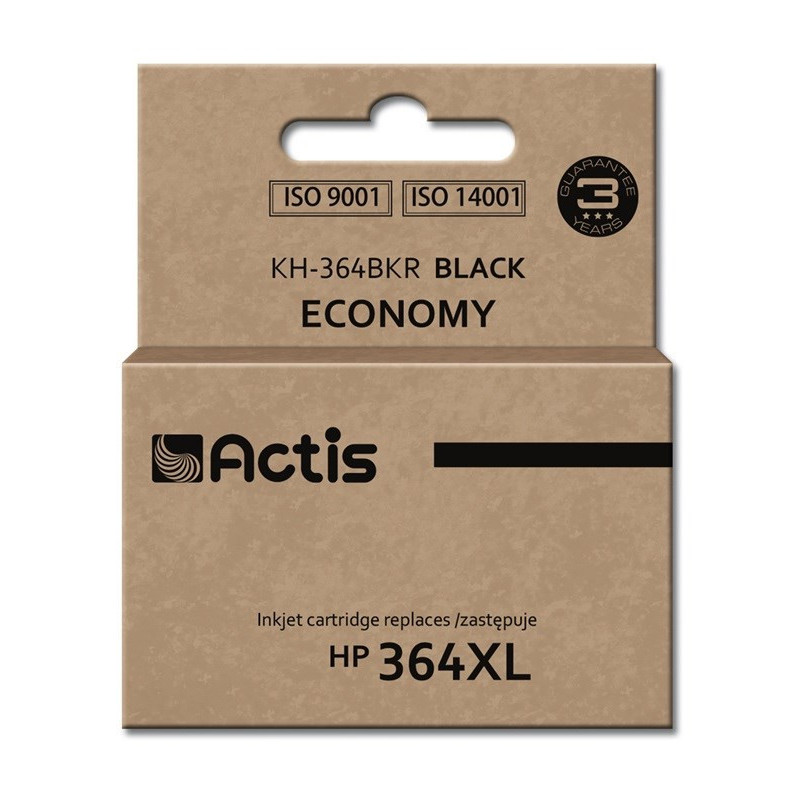 Ink cartridge - Actis KH-364BKR Black 20 ml