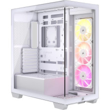 Computer Case - Corsair 3500X ARGB Midi Tower White