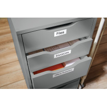 Etiketės Juosta - DYMO D1 9mm Juoda Ant Baltos