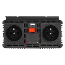 Newell įtampos keitiklis su modifikuota sinusine banga 24 V / 230 V, 1000 W