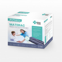 Medical Mattress - Anti-decubitus pneumatic 17 compartments with CPR valve and electric pump