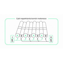 Medical Mattress - Anti-decubitus pneumatic 17 compartments with CPR valve and electric pump