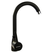 Kitchen Faucet - PYRAMIS 090918501 Black With Pull-out Thermostat