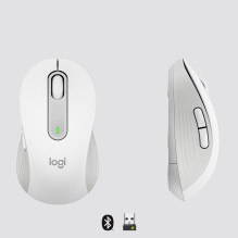 Kompiuterio Pelė - Logitech Signature M650 Wireless, Ergonomiška, 4000 DPI, Iki 24 Mėnesių Baterijos Gyvavimo Trukmė, RF