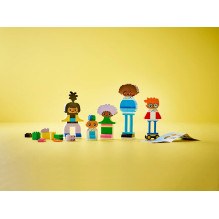 Constructor - LEGO DUPLO 10423 Buildable People with Big Emotions 71 Pieces