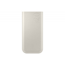 Nešiojamas Įkroviklis - SAMSUNG EB-P4520 20000mAh 45W Triple Port USB-C Beige