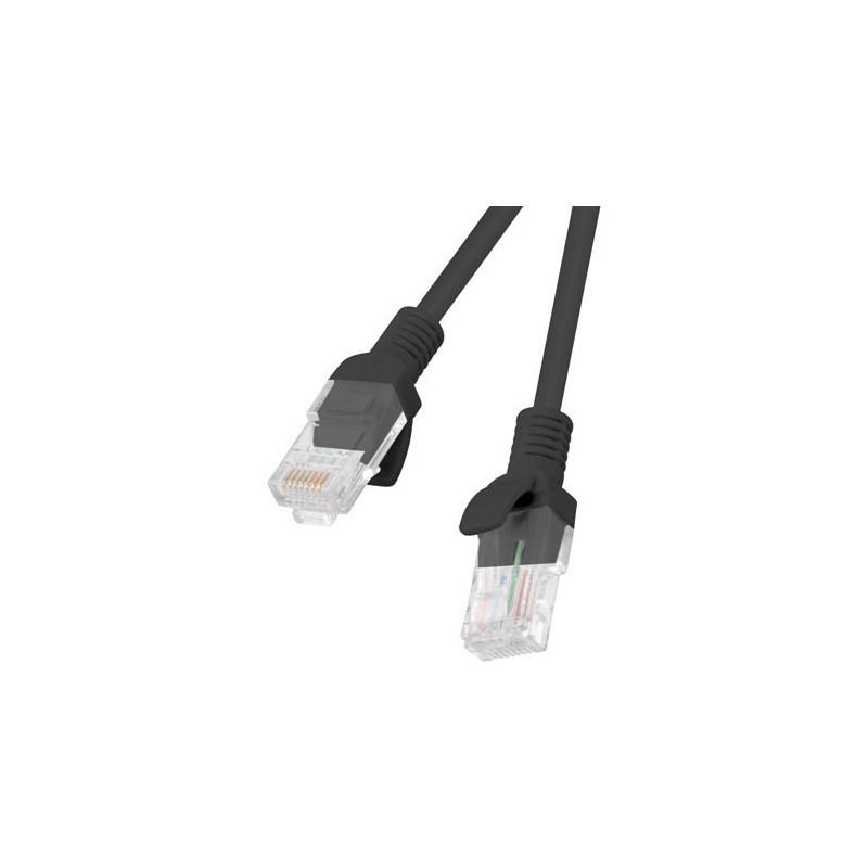 Network Cable - Lanberg PCU5-20CC-0200 Cat5e U / UTP 2m Black