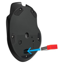 Žaidimų Pelė - MOUSE DEFENDER GM-213 THUNDER RF 1600dpi 8P Black Žaidimų Pelė - MOUSE DEFENDER GM-213 THUNDER RF 1600dpi 8P Black