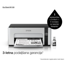 Printer - Epson EcoTank M1100 Black Inkjet 1440 x 720 DPI A4