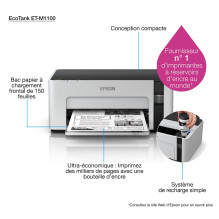 Printer - Epson EcoTank M1100 Black Inkjet 1440 x 720 DPI A4