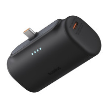 Išorinė Baterija - Baseus Compact 5000 mAh 20W Greitas Įkrovimas USB Type-C Juodas