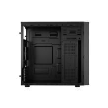 Computer Case - NATEC HELIX MICRO TOWER, Micro ATX, 5x 2.5' Bays, 2x USB 3.0, Black