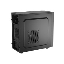 Kompiuterio Korpusas - NATEC HELIX MICRO TOWER, Micro ATX, 5x 2.5" Skylės, 2x USB 3.0, Juodas