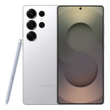 Mobile Phone - Samsung Galaxy S25 Ultra 6.9' Dual SIM 5G 12GB RAM 256GB 5000mAh Silver, White
