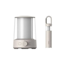Stovyklavimo Lempa - XIAOMI BHR7349GL 230lm, 4800mAh, Dviejų Šviesų Dizainas, Ąžuolo Pilka