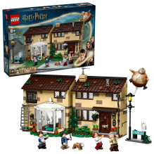 Konstruktorius - LEGO HARRY POTTER 76451 Privet Drive 639 Detalių 5 Mini Figūrėlės