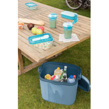 Tourist Refrigerator - CURVER 262277 20L Portable 1.8kg BPA-free Blue