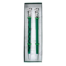 Writing Set - Harry Potter Slytherin Pen and Mechanical Pencil with Charm