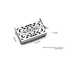Card Holder - Perfecto Time For Machine Stainless Steel Business Card Holder