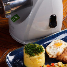 Meat Grinder - Grinder 489.8 SMAPP 2000W 8mm Diameter Double Knife