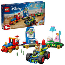 Žaislų Rinkinys - LEGO DISNEY 43264 Žaislų Istorija Šventinis Traukinys 206 Detalės 4 Minifigūrėlės