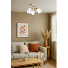 Lighting Device - Activejet AJE-EMILY Pendant Lamp E27 3x40W Gold Lighting Device - Activejet AJE-EMILY Pendant Lamp E27 3x40W Gold