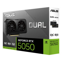Vaizdo Plokštė - ASUS Dual NVIDIA GeForce RTX 5050 8GB GDDR6 2647MHz
